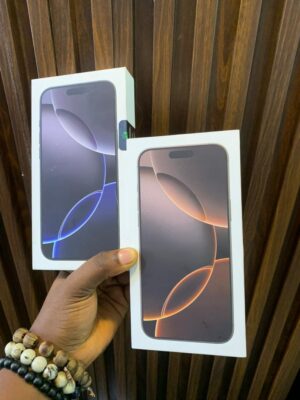 1000255995 Brand New iPhone 16 Pro Max 512GB – A18 Pro Chip | 6.7” Super Retina XDR | Unlocked Premium Smartphone