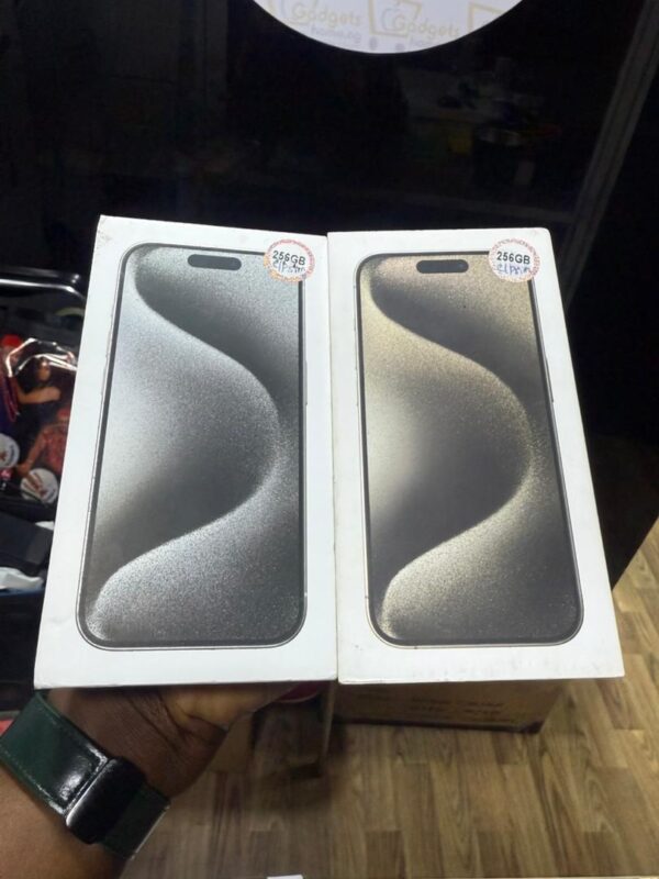 Brand New iPhone 15 Pro Max – 256GB | A17 Pro Chip | 6.7” Super Retina XDR