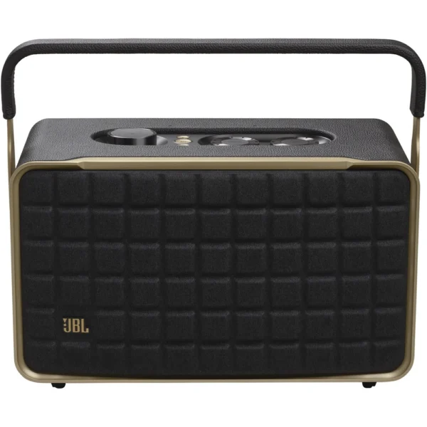 JBL Authentics 300 Portable WiFi & Bluetooth Speaker – Premium Retro Design & Powerful Sound