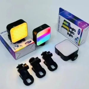 AY-83 RGB LED Pocket Video Light – Portable Lighting for Photography & Video